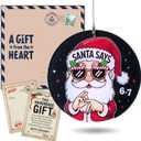 67 Funny Christmas Ornament  67 Meme Black Santa Says Six Seven Acrylic Ornament, Teen Slang Meme Xmas Tree Decor, Viral for Gen Z Teen Boys Girls