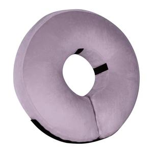 Tonqixope Inflatable Dog Cone Collar-Soft Protective Cone for Dogs After Surgery, Dog Donut Collar for Large Medium Small Dogs and Cats (Purple Gray, Large)