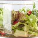 190oz Extra Large Glass Trifle Bowl, Modern Design Clear Glass Round Dessert Centerpiece Serving Bowl for Laying Ice Cream Cakes, Salad, Fruit, Microwave & Dishwasher Safe