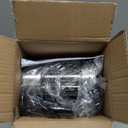 Basics Electric Kettle with Glass Carafe for Tea and Coffee, BPAFree, Fast Boiling, Auto ShutOff, 1.1 Quarts, 1500W, Glass and Steel