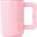 Simple Modern Kids 24 Oz Tumbler with Handle and Silicone Straw Lid | Spill Proof and Leak Resistant | Reusable Stainless Steel Bottle | Gift for Kids Boys Girls | Trek Collection | Blush