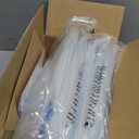 20 Pack Vacuum Storage Bags, Space Saver Bags (4 Jumbo/4 Large/4 Medium/4 Small/4 Roll) Compression for Comforters and Blankets, Sealer Clothes Storage, Hand Pump Included