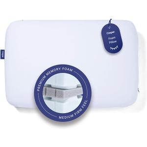 Casper Sleep Foam Pillow, Standard, White