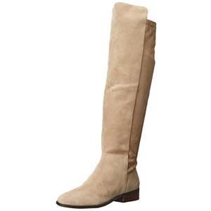Lucky Brand Women's Calypso Knee Boot, Dune, 9.5 Wide
