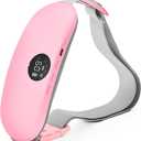 Menstrual Heating Pad for Period Cramps Portable Heating Pad for Period Cramps Relief with Heat & Massage, Wearable Cordless Warmer for Pain Relief, Rechargeable & Wireless for Women