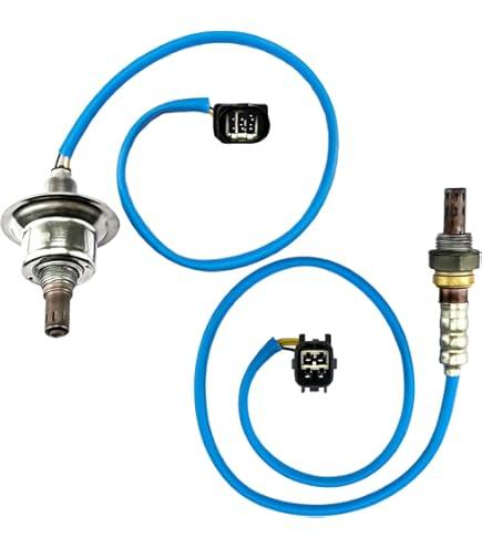 Athousliz 1Pcs Oxygen O2 Sensor Upstream&Downstream Compatible with 2009-2016 Hyundai Sonata Santa FE 2.4L Tucson 2.0L 2.4L, For Kia Sportage Sorento Rondo Optima 2.4 Forte 2.0L 2.4L 234-5029 234-4238