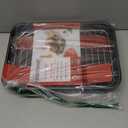 Farberware Bakeware Nonstick Steel Roaster with Flat Rack, 11-Inch x 15-Inch, Gray