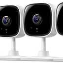 Tapo 1080P Indoor Wired Security Camera  Works as a Baby & Pet Monitor, Motion Detection, 2Way Audio, Siren, Night Vision, SubscriptionFree Local or Optional Cloud, Works with Alexa, C100(4Pack) Unopened