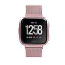 STAINLESS STEEL MESH BAND FOR USE WITH FITBIT VERSA ROSE GOLD 