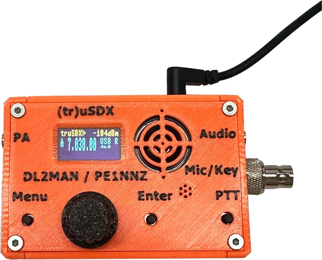 Malahit tr usdx transceiver 5-Band usdx Multimode QRP Assembled with case by PE1NNZ and DL2MAN