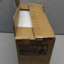 [UPGRADE] 2 Pack Square Super Wide Mouth Airtight Glass Storage Jars with Lids, 1.1 Gallon Glass Container with 2 Measurement Marks, Canning Jars with Leak-proof Lid for Kitchen (Spare Gasket)