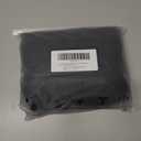 Women's Golf Pants with Deep Pockets Stretch 7/8 High Waisted Travel Pants Ankle Pants Casual (Black, XXL)