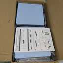 LAMU Pots and Pans Organizer Rack for under Cabinet, 8 Adjustable Tiers Pan Pot Organizers inside Cabinet with 15" Height, HeavyDuty Kitchen Organization and Storage Holds up to 12" Cookware, Black