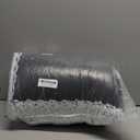 KSIIA Dog Crate Bed Waterproof for Small Dogs - Rose Velvet Soft Fluffy Washable with Removable Cover & Anti-Slip Bottom, 23 x 17 Inch, Light Gray