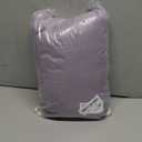 Melodieux Purple Sheer Curtains 84 Inches Long for Bedroom Living Room Natural Cotton Linen Light Filtering Window Sheers, Rustic Rod Pocket Lightweight Voile Curtain Drapes, 52" W x 84" L, 2 Panels