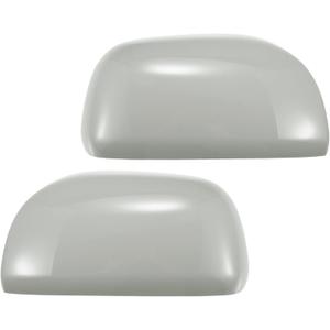 X AUTOHAUX Pair Car Rear View Driver Passenger Side Mirror Cover Cap Replacement Gray for Toyota RAV4 RAV 4 2006 2007 2008 2009 Mirror Guard Covers Exterior Decoration Trims
