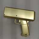 Money Gun Shooter with 200pcs Prop Red Green Paper for Christmas Make it Rain Prop Gun Xmas Party Toy Gun Toy Spray Gun for Christmas New Year Eve Clubs Fun Game Movies Party Supplies