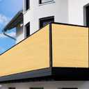 Privacy Screen Fence,3ftx10ft Heavy Duty 90% Blockage 175 GSM Fencing Mesh Net Cover for Backyard Garden Yard Outdoor Wall 40 Cable Zip Ties Included Sand