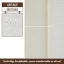 Couch Covers Washable Sofa Covers, Anti-Slip Pet Couch Cover for Dogs Washable, Furniture Protector and Pet Blanket for Couches. (Cream White, 33x52 inch 1pcs)