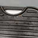 Lodge LPGI3 Cast Iron Reversible Grill/Griddle, 20-inch x 10.44-inch, Black & LGP3 Rectangular Cast Iron Grill Press, Pre-Seasoned, 6.75-inch x 4.5-inch