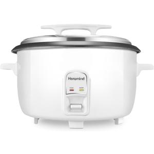Commercial Rice Cooker, 90-Cup Rice Cooker, 16Qt Large Rice Cooker with Nonstick Inner Pot, Fast Cooking and Auto Keep Warm, with Rice Cup and Paddle, Easy to Clean, 1950W