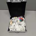 Spin Master Games, Mexican Train Dominoes Set in Aluminum Carry Case, Includes Colorful Trains for Fun-Filled Family Game Night, for Kids & Family, 2-8 Players, for Ages 8 & Up