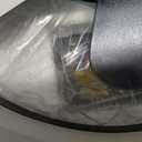 COCOSTAR Smart Bladeless Ceiling Fan with Lights - 16in Low Profile Flush Mount for Bedroom, Black, Remote Control, Ultra Quiet, Easy Install Kit Included