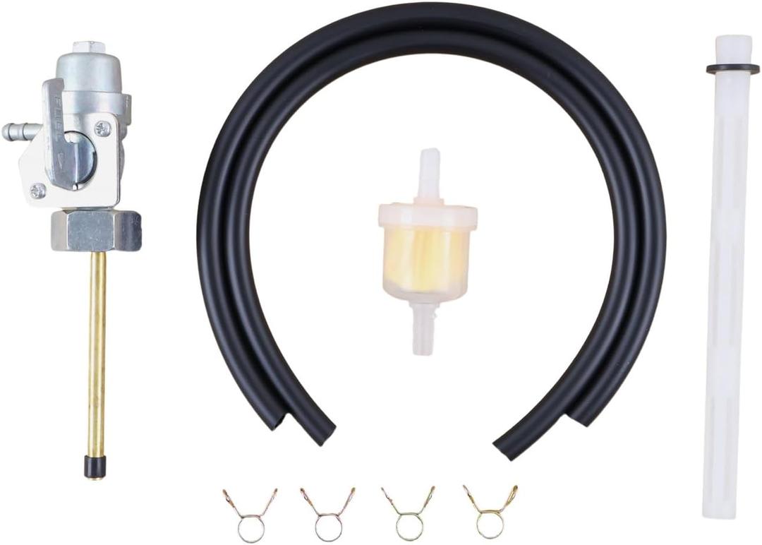 Gas Fuel Valve Petcock 16950-388-015 16950-410-015 Compatible with Honda FourTrax 300 TRX300 2x4 TRX300FW 4X4 1988-2000 16950-393-015