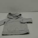 Amazon Essentials Girls and Toddlers' Pullover Hoodie Sweatshirt (4T, Light Grey Heather)