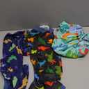 Bienbee Dog Pajamas, 3 Pack Dog Recovery Suit Shedding Suit Cute Soft Puppy Clothes Dogs Pjs Onesies Jammies Adjustable Breathable & Stretchy Clothes for Small Medium Large Dogs Girl Boy Puppy-L