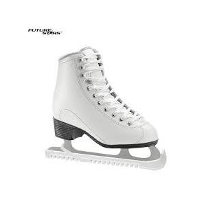 Skate Guards, 2 Pairs Portable Skate Guards, Kids Ice Skate Blade Covers, Adjustable Ice Skate Blade Protector, for Hockey Skates Figure Skates Ice Skates White