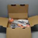 TCJUNESUN 23Ft Corded Vacuum Cleaner, 600W Powerful SelfStanding Stick Vacuum for Home with 20Kpa Suction, 2 Speeds Lightweight Household Vacuum Cleaner for Carpet,Hardwood Floors and Pet Hair