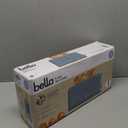 bella 2 Slice Slim Toaster, Fits-anywhere Kitchenware, 6 Setting Shade Control with Reheat & Cancel Buttons, Fits Sourdough, 10 Long Slot, Anti Jam & Auto Shutoff, 900 Watt, Surf