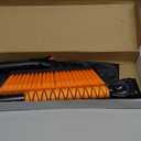 EcoNour 27" 3 in 1 Snow Brush with ice Scraper for car Windshield and Window | 360 Aluminum Rotatable Snow Brush for car | Winter Snow Removal Tools with Detachable Foam Grip | Winter Car Accessories