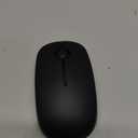 VssoPlor Wireless Mouse, 2.4G Slim Portable Computer Laptop Mouse with Nano Receiver Quiet Silent Optical Mice for Notebook, PC, Laptop, Computer-Black