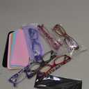 Gaoye 3.0 Reading Glasses for Women, 6 pack Fashion Readers for Women Spring Hinge Eye Glasses, Blue Light Reading Glasses (*C1 Mix Color)