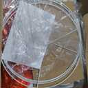 PARTPHONER 23" Modern Ceramic Table Lamp Set of 2, Table Lamps for Living Room, Rustic Farmhouse Bedside Lamps Nightstand lamp for Bedroom, White Desk Lamp for End Table Home Decor Beige