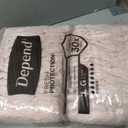 Depend Fresh Protection Adult Diapers, Incontinence & Postpartum Bladder Leak Underwear for Women, Disposable, Maximum, Large, Blush, 72 Count (2 Packs of 36)