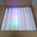 Glow Sticks Bulk -70 Pcs LED Foam Sticks Glow in The Dark Party Supplies,3 Modes Colorful Flashing Light Up Toys for Wedding Birthday Party Concert Halloween Christmas