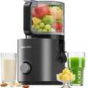 3-in-1 Juicer Machines, Cold Press Juicer 7 Large Chute & 120oz for Whole Vegetables & Fruits, High Juice Yield | Nut Milk | Natural Sorbet, Sliver
