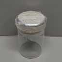 Coffee Bean Storage Container with One-way Valve Airtight Lid Date Tracker for Coffee and More Food Fresh and Storage, Clear Borosilicate Glass Coffee Canister (13 OZ)