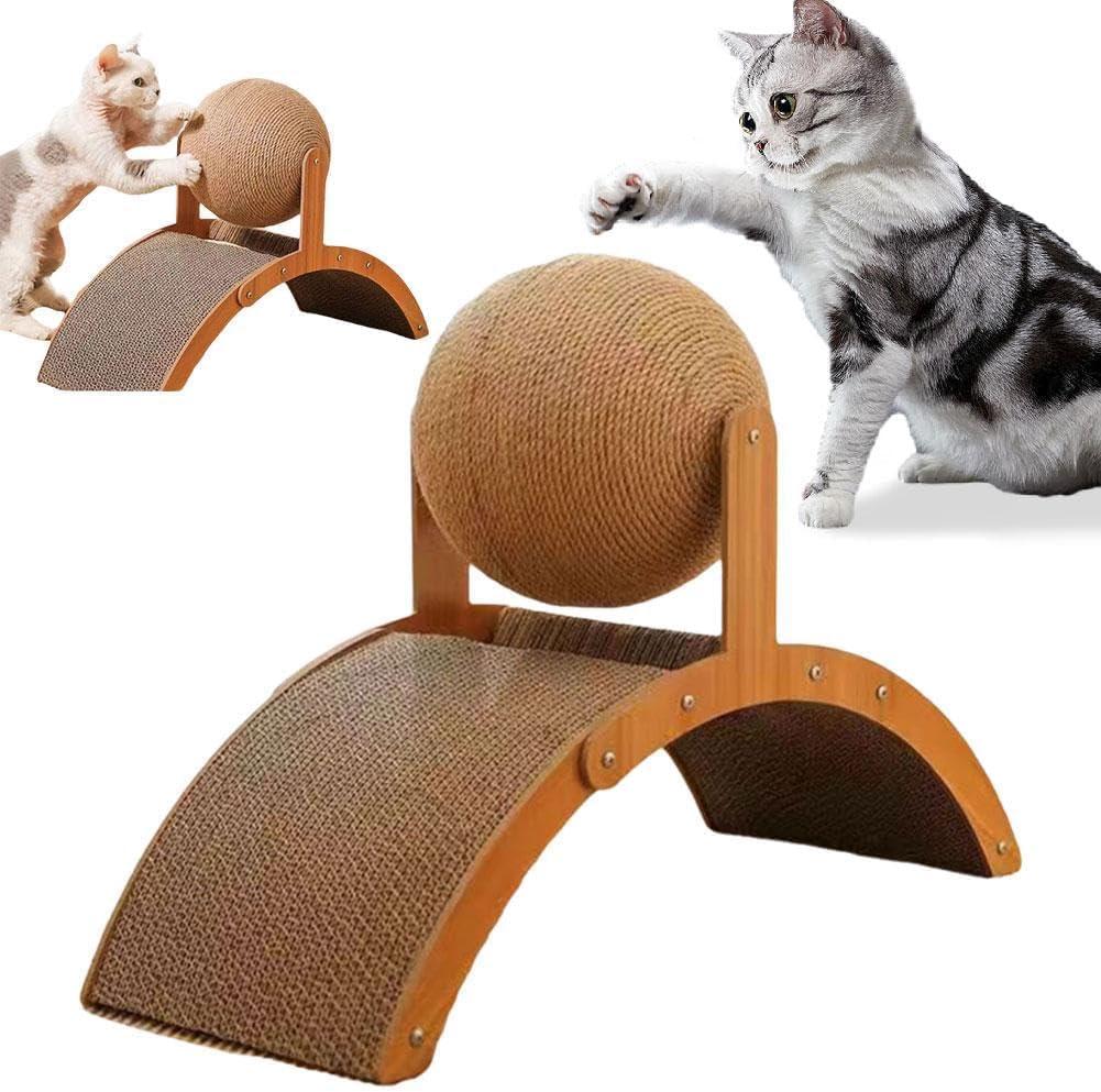 Scratch pad for Cats，cat Scratching Post，Cardboard cat Scratcher，Kitten Scratcher，sisal cat Scratching Board，cat Scratch pad-FANJUN-AMTECH
