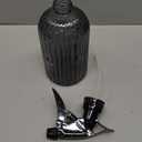 OFFIDIX Glass Spray Bottle, Garden Plants Indoor Plant Mister with Adjustable Nozzle, 0.4L/13.5oz Pressure Watering Can Handheld Spray Bottle for Outdoor Indoor Plants and Cleaning Work (Gray)