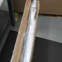 keny 29"-42.5" Baby Gate for Stairs, Auto Close Safety Dog Gate, Pressure Mounted Easy Walk Through Pet Gate for Doorways, Durable Stair Gate, 30" Tall, White