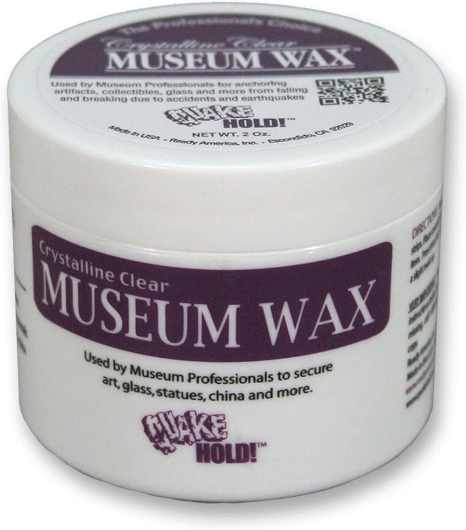 Quakehold! 66111 Museum Wax, 2 Ounce, Clear (2 Pack)