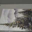 MHARTK66 3 Piece Framed Canvas Art Prints Wall Art for Living Room Modern Wall Decor for Bedroom Office Decor Abstract Mountain Forest Landscapes Ink Painting Ready to Hang Wall Pictures Home Decor 16x24inches*3pcs