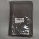 Home Brilliant Pillow Covers Outdoor Black Throw Pillows Spring Fall Waterproof Linen Decorative Pillow Cases for Christmas Chairs, 18x18 inch, Set of 4, Black