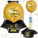 Sumind Birthday Pull Money Balloon Box for Cash Funny Money Balloon Surprise Kit Pull out Cash Holder Gift Box Birthday to You Surprise Gifts for Women Mother Girlfriend Wife(Classic Style)