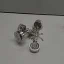 4Pcs Suction Cup Hooks 360 Rotating Heavy Duty Hanging Utensil Holder No Trace Removable and Reusable Hooks for Kitchen Bathroom Shower Gray