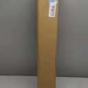 LazBlinds No Tools No Drill Cordless Bamboo Roman Shades, Light Filtering Window Treatment, Roll Up Bamboo Blinds for Windows 29.5'' W x 48'' H, Eastfield Teak